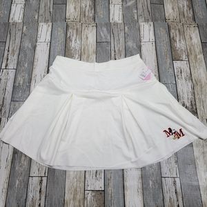 mickey mouse pleated mini skirt flared plus size 1X Brand Disney. #C-M6.